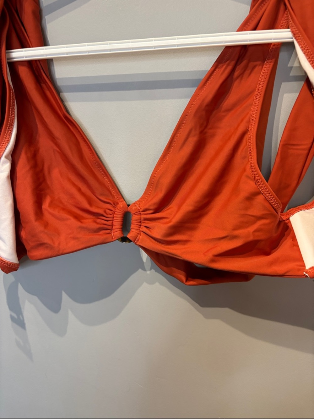 Orange Rust Coloured Bikini Set - Picture 7 of 8